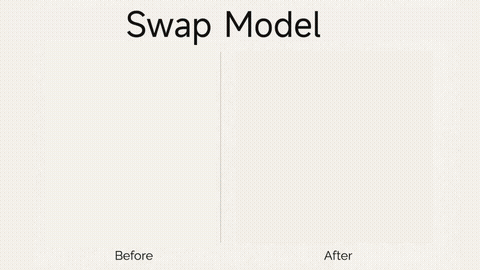 BgRemovit Swap Model & Background — one-click AI swap BgRemovit Swap Model and Background demo — replace fashion model and product backgrounds with AI in one click while preserving the subject